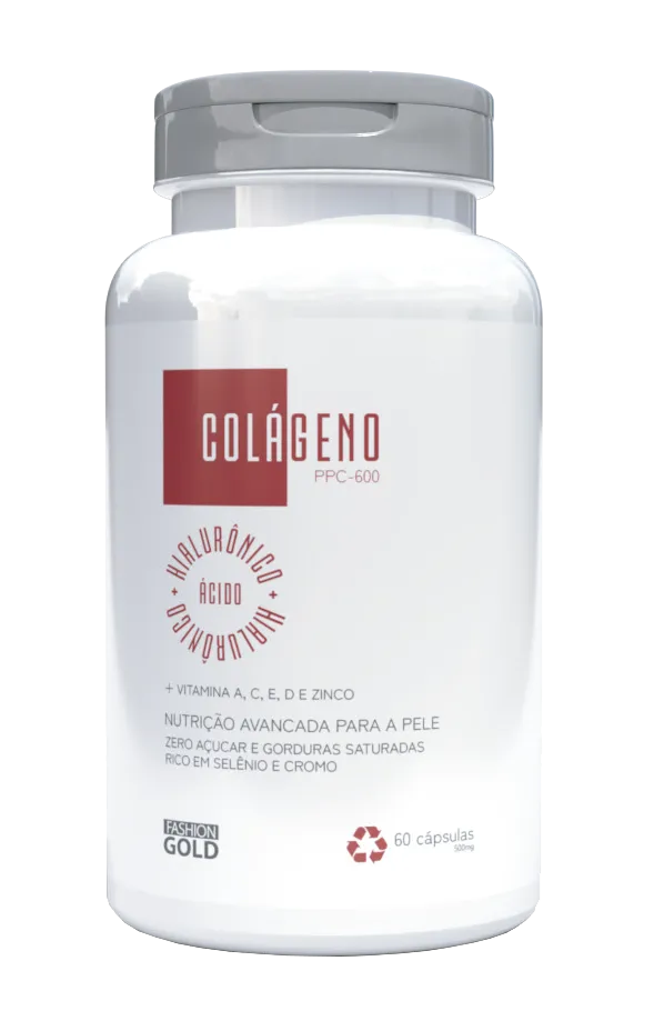 PPC-600 Colágeno Hidrolisado 60 Capsulas – Fashion Gold